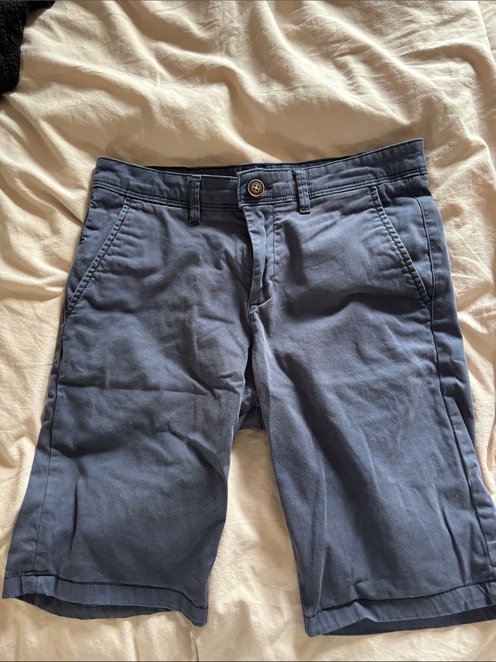 Jack & Jones Navy Blue Chino Shorts
